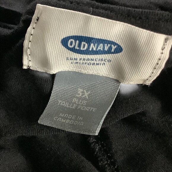 Old Navy Womens Black Graphic Tank Top 3X Plus When Do We Leave Print - Picture 4 of 12